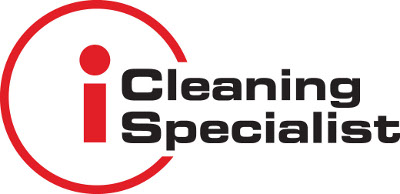 i cleaning specialist red logo