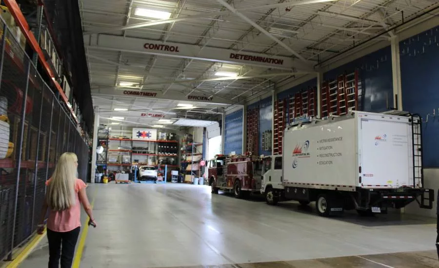 Inside JC Restoration's 100,000 sq ft Facility