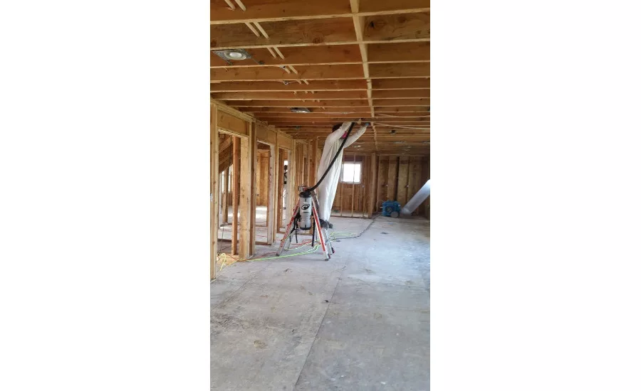 Foreclosed home with extensive mold/water damage by Clean Image Services, Inc.