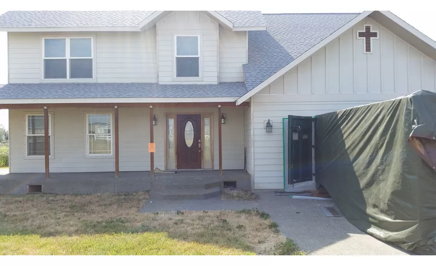 Foreclosed home with extensive mold/water damage by Clean Image Services, Inc.