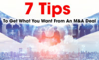 7 tips to get what you want from an M&A deal