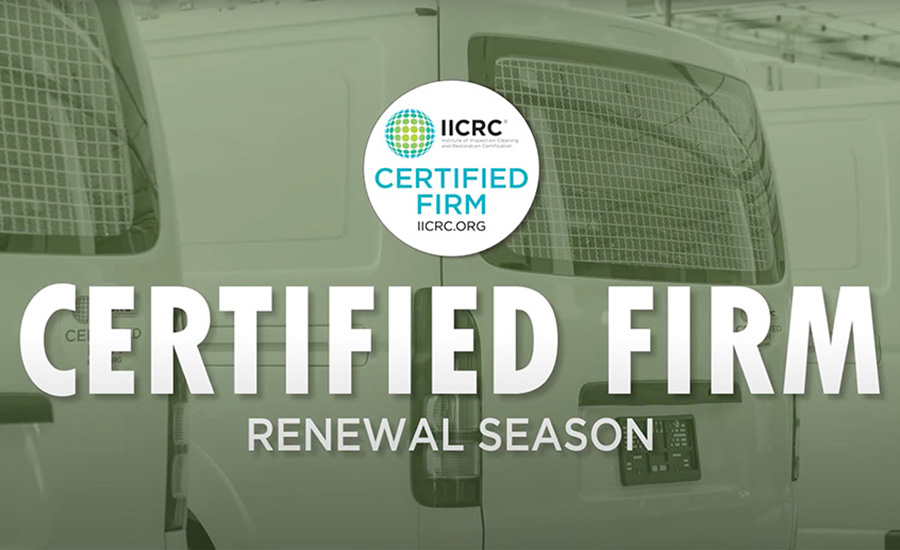 Certified Firm Renewal Season