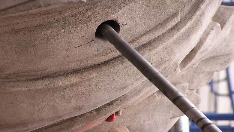 Restoration efforts using the Cintec Anchoring System