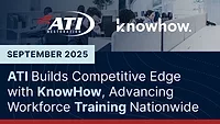 KnowHow and ATI Partner for Competitive Advantage KnowHow and ATI Partner for Competitive Advantage
