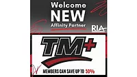 RIA Welcomes TM+ as their Newest Affinity Partner