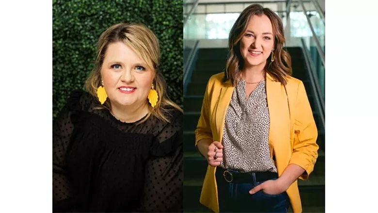 Crystal Williams and Emily Fleniken