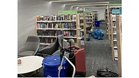 flooded library in Milwaukee flooded library in Milwaukee