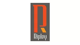 Ripley PR logo with grey background