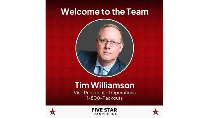 1-800-Packouts names Tim Williamson as new Vice President of Operations