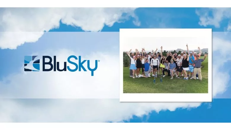BluSky Restoration Contractors at Charity Event in Denver