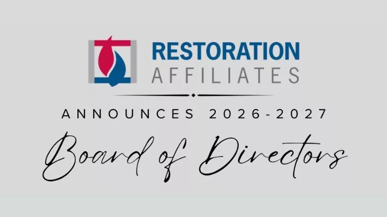 Restoration Affiliates Announce their 2026-2027 Board of Directors