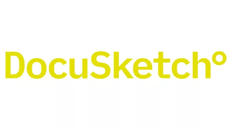 DocuSketch Full Logo Yellow