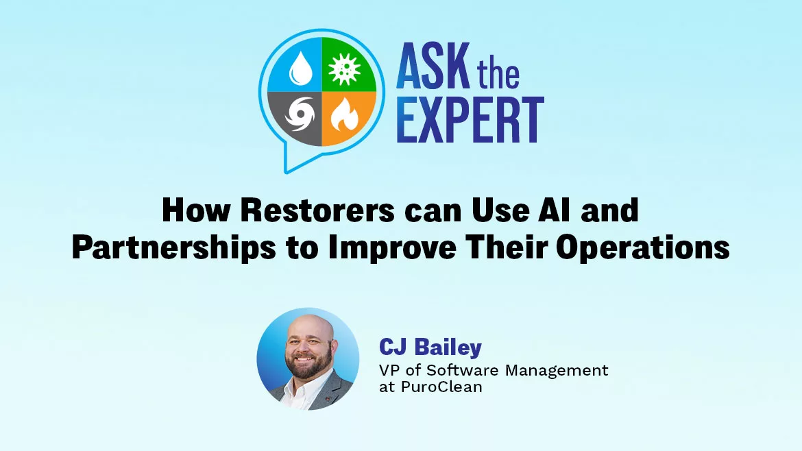 Ask the Expert: How Restorers can Use AI and Partnerships to Improve Their Operations