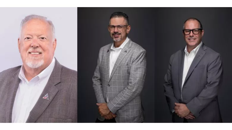 Leadership Team for PuroClean Steve White, George Hernandez, and Nick Hindle