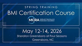 The MCRA is Hosting an IICRC BMI Course