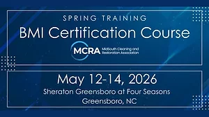 MCRA to Host an IICRC BMI Course.jpg The MCRA is Hosting an IICRC BMI Course