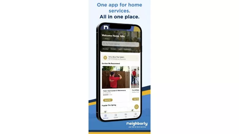 Neighborly Launches One App for Home Services.jpg Neighborly Launches One App for Home Services Image on Phone