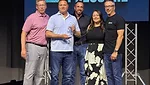 ATI Team at Access Receiving Their Award