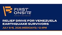 First Onsite and CAI Southeast Flyer for Donations for Venezuela