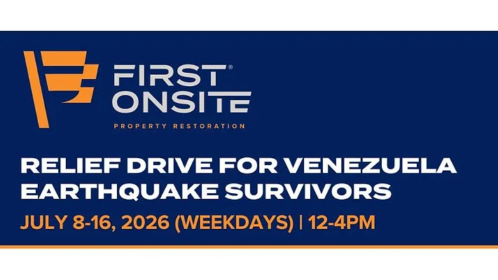 First Onsite and CAI Southeast Florida Launch Relief Drive for Earthquake Victims in Venezuela.jpg First Onsite and CAI Southeast Flyer for Donations for Venezuela