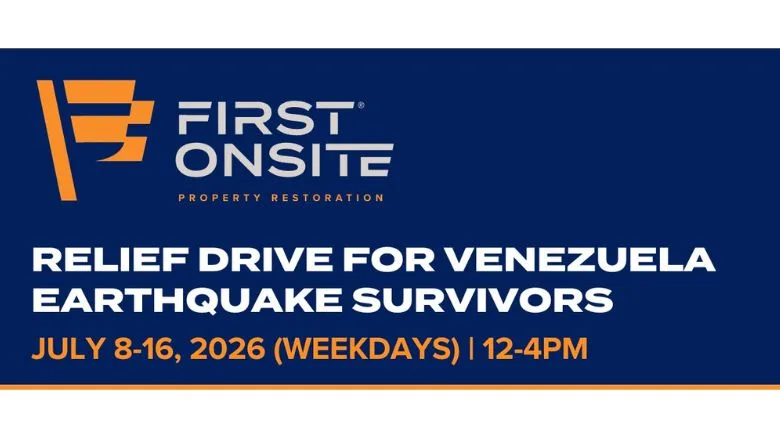First Onsite and CAI Southeast Flyer for Donations for Venezuela