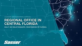 Sasser Restoration Opens New Regional Office in Central Florida