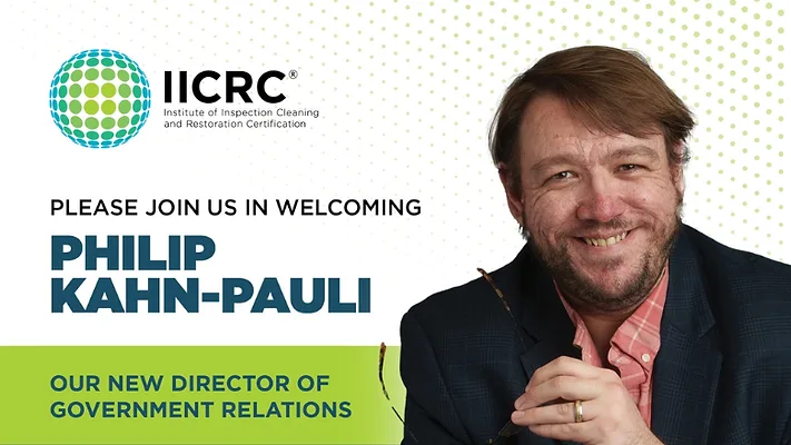 Philip Kahn-Pauli IICRC Director of Government Relations.png Philip Kahn-Pauli IICRC's Director of Government Relations & Advocacy