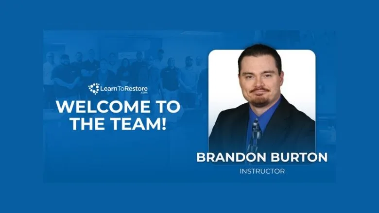 LearnToRestore.com welcome Brandon Burton