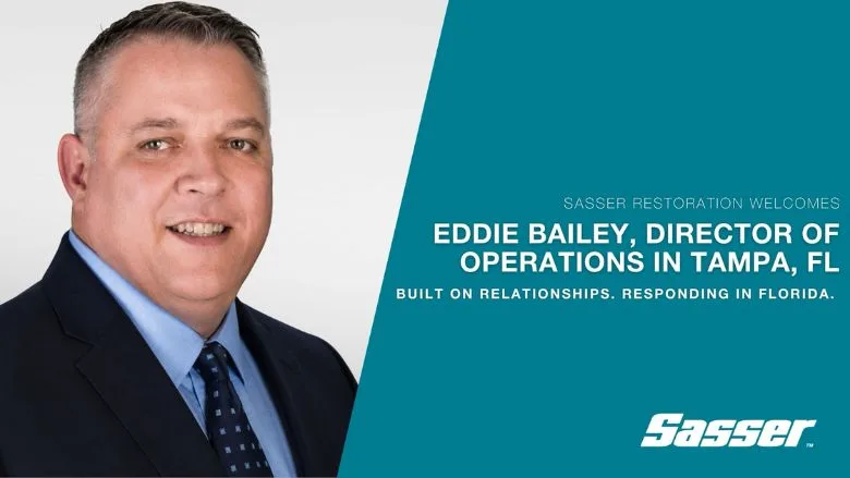 Eddie Bailey joins Sasser Restoration