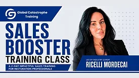 Sales Booster Training Class by Global Catastrophe Training