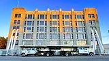 Atmos Drying Services vehicles at commercial job
