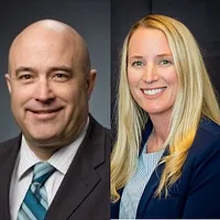Greg Pyne and Susan Fleming