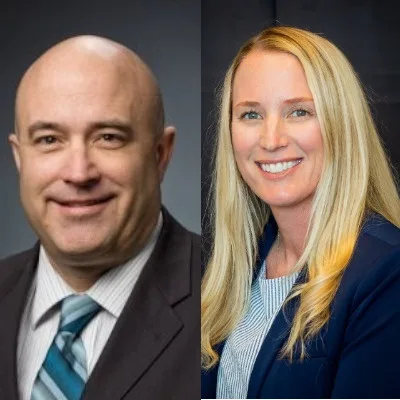 Greg Pyne and Susan Fleming