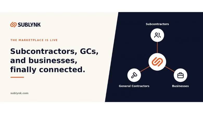 Sublynk launches Marketplace for contractors