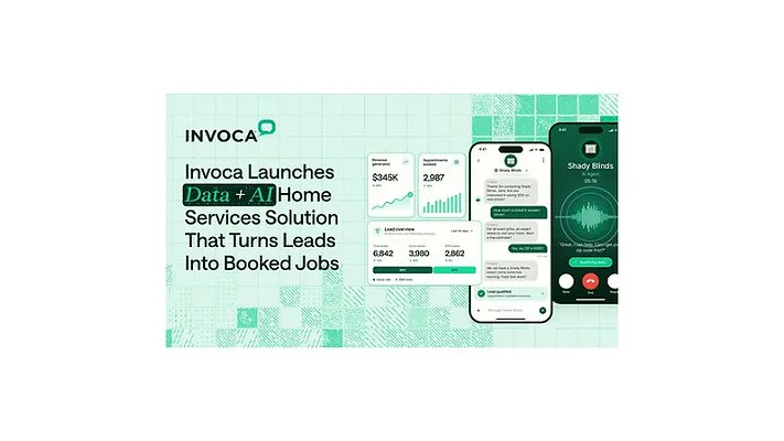 Invoca Launches Data + AI Home Services Solution That Turns Leads Into Booked Jobs.jpg Invoca Launches Data + AI Home Services Solution That Turns Leads Into Booked Jobs