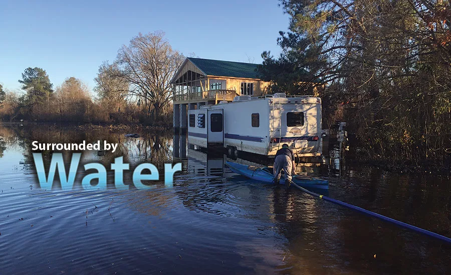 Water and flood damage disaster cleanup