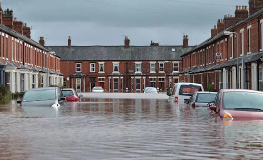 Flooding in Northern England in December 2015.
