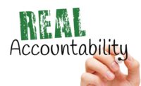 Real accountability