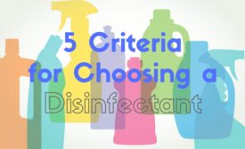 choose a disinfectant
