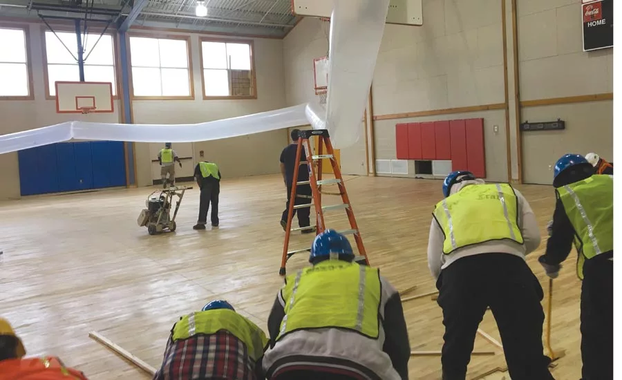 Photos courtesy of ServiceMaster Restore