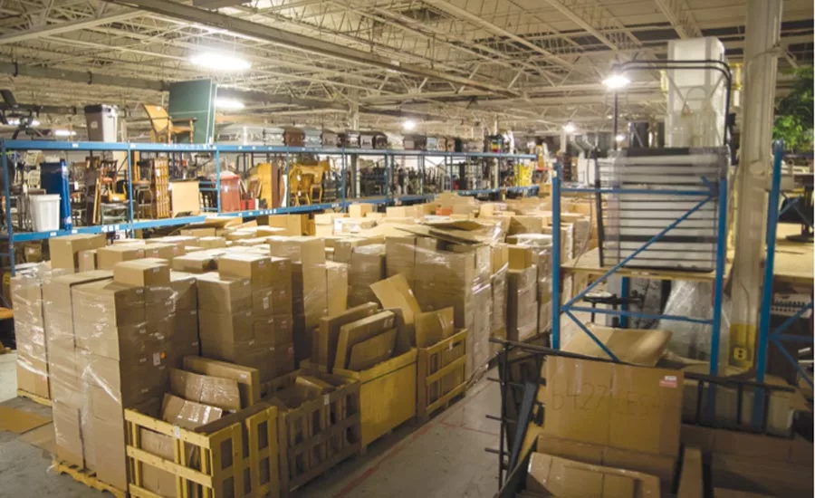 Proper packing and warehousing minimizes damage.