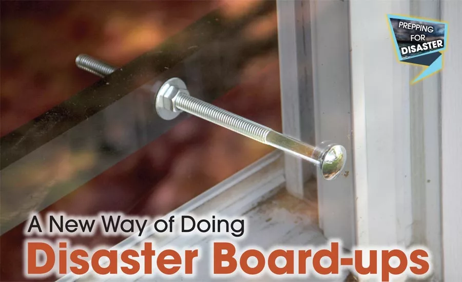 SecureView clearboarding installed with a bracing bar system.