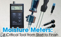pinless meter and a thermo-hygrometer