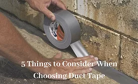 choosing duct tape