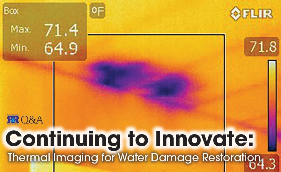 Continuing to Innovate Thermal Imaging for Water Damage Restoration