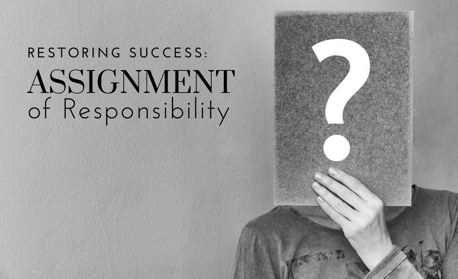 Assignment of responsibility definition image