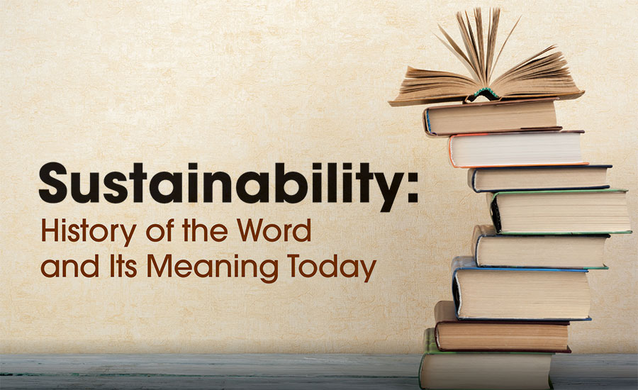 Sustainability: The History of a Word and Its Meaning Today