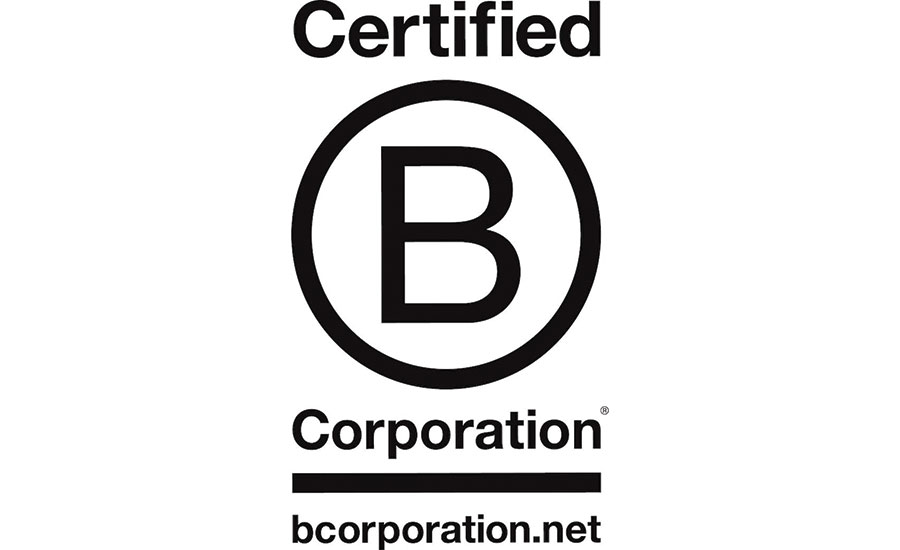 The official B Corp. certification logo.