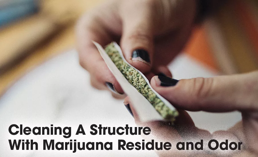Cleaning & Removing Marijuana Residue and Odor