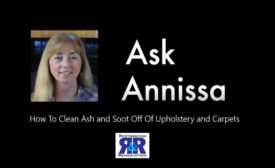 Ask Annissa: Cleaning Ash and Soot Off Upholstery and Carpet